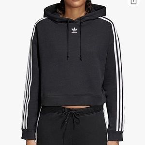Adidas originals womens cropped hoodie